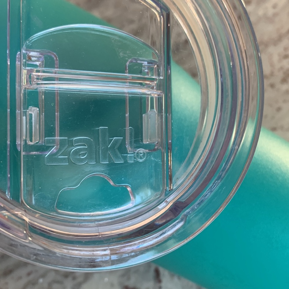 ZAK! Turquoise 30oz Stainless Steel Insulated Tumbler - Picture 9 of 11